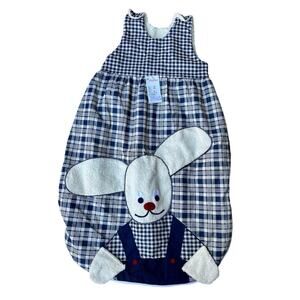 NWT Vintage Baby Sleep Sack Sleeping Bag Terry Cloth from Germany